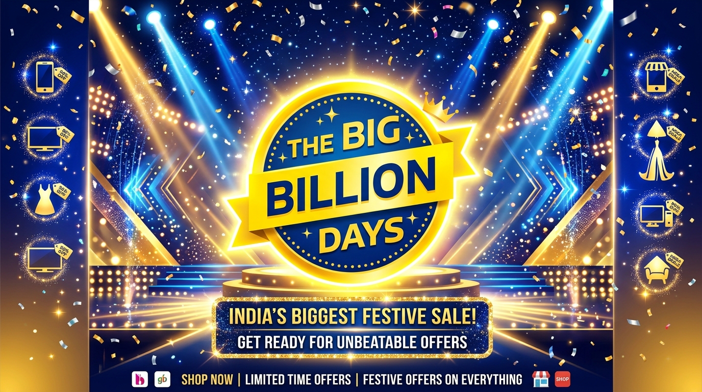 The Big Billion Days - India's Biggest Festive Sale